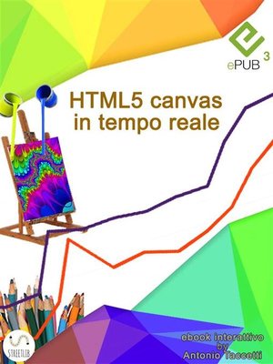 cover image of HTML5 canvas in tempo reale